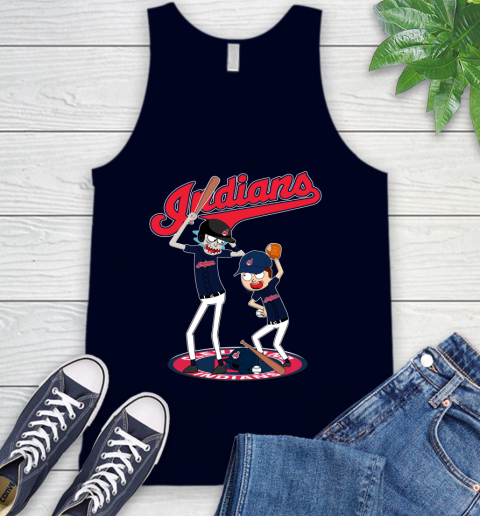 MLB Cleveland Indians Rick And Morty Baseball 72