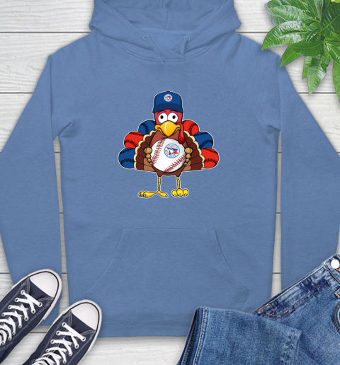 Toronto Blue Jays Turkey thanksgiving Hoodie 12 Toronto Blue Jays Turkey thanksgiving Hoodie - Image 12