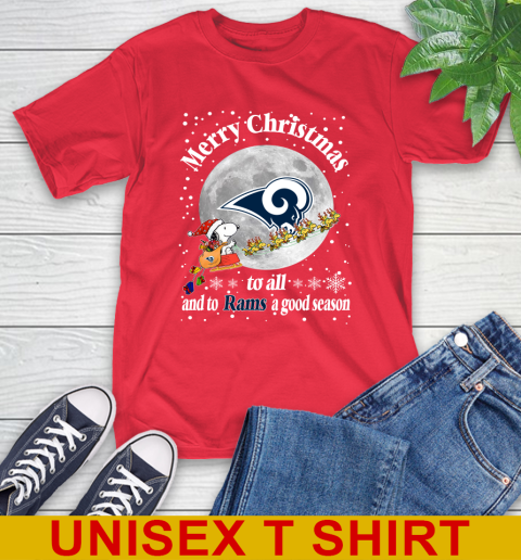 Los Angeles Rams Merry Christmas To All And To Rams A Good Season NFL Football Sports T-Shirt 12
