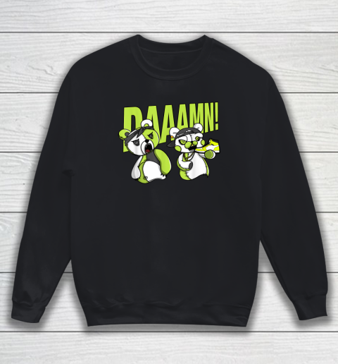 Bear Damm Retro High OG Visionaire Volt 1s Matching Sweatshirt
