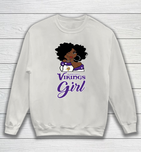 Girls best sale vikings sweatshirt