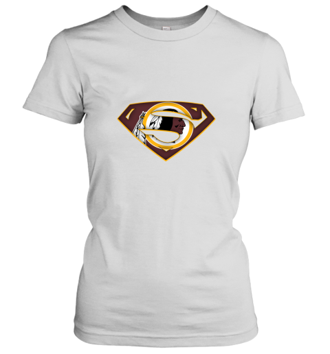 We Are Undefeatable The Washington Redskins x Superman NFL Shirts Women's T-Shirt