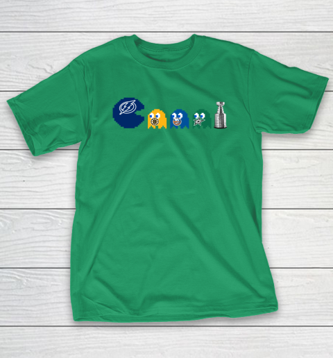 Tampa Bay Lightning x Pacman Create History For Stanley Cup T-Shirt 7
