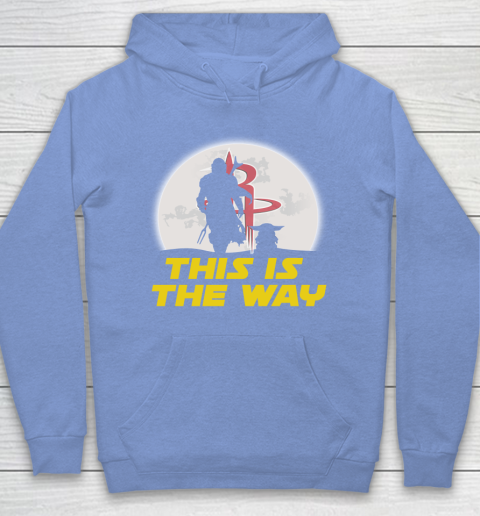 Houston Rockets NBA Basketball Star Wars Yoda And Mandalorian This Is The Way Hoodie 8