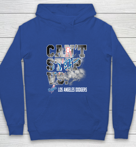 MLB Los Angeles Dodgers Baseball Can't Stop Vs Dodgers Youth Hoodie 6