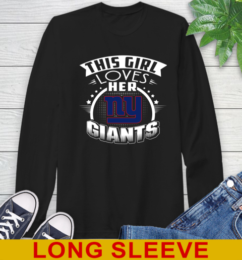 New York Giants NFL Football This Girl Loves Her Team 55