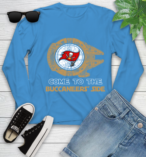 NFL Come To The Tampa Bay Buccaneers Star Wars Football Sports Youth Long Sleeve 8