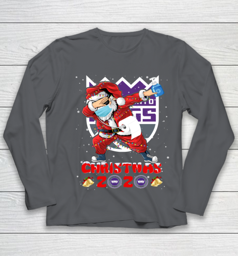 Sacramento Kings Funny Santa Claus Dabbing Christmas 2020 NBA Youth Long Sleeve 7 Sacramento Kings Funny Santa Claus Dabbing Christmas 2020 NBA Youth Long Sleeve - Image 7