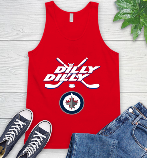 NHL Winnipeg Jets Dilly Dilly Hockey Sports Tank Top 6