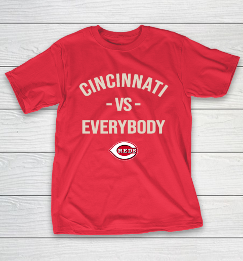 Cincinnati Reds Vs Everybody T-Shirt 9