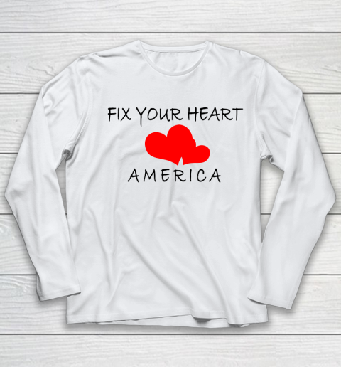 FIX YOUR HEART AMERICA Youth Long Sleeve