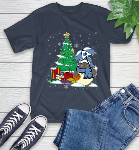 Memphis Grizzlies NBA Basketball Cute Tonari No Totoro Christmas Sports T-Shirt 3