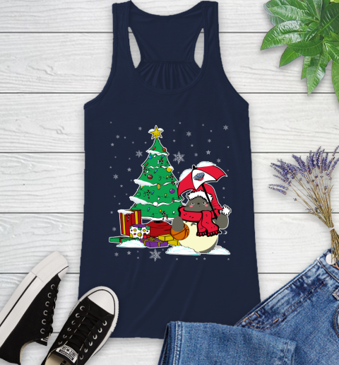 New Orleans Pelicans NBA Basketball Cute Tonari No Totoro Christmas Sports Racerback Tank 10