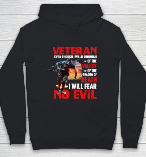 Veteran Shirt  Fear No Evil Youth Hoodie