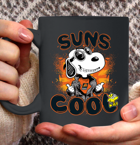 NBA Basketball Phoenix Suns Cool Snoopy Shirt Ceramic Mug 15oz