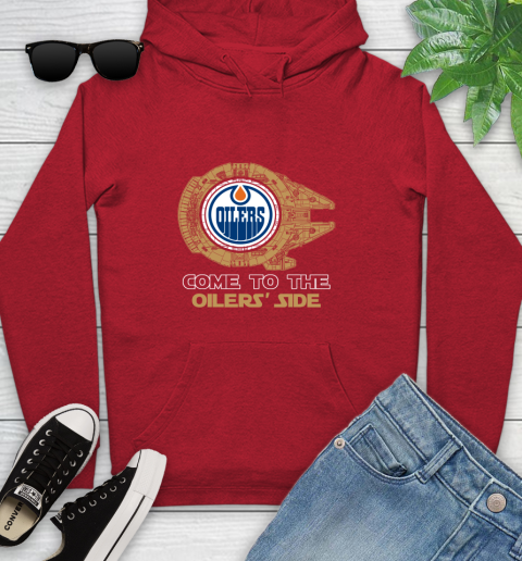 NHL Come To The Edmonton Oilers Wars Hockey Sports Youth Hoodie 12