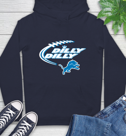 NFL Detroit Lions Dilly Dilly Football Sports Hoodie 4