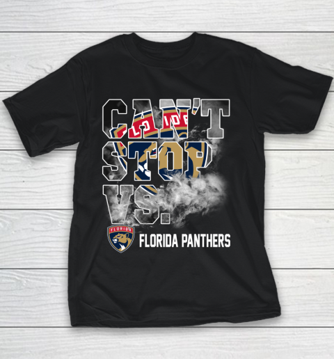 NHL Florida Panthers Hockey Can't Stop Vs Youth T-Shirt