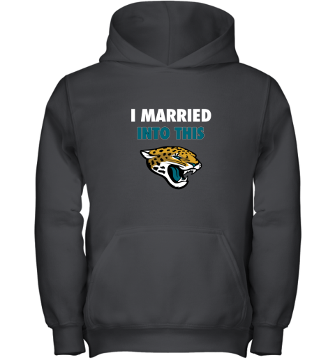 I Married Into This Jacksonville Jaguars Football NFL Youth Hoodie