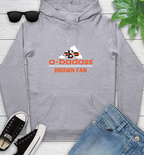 NFL A Badass Cleveland Browns Fan Adidas Football Sports Youth Hoodie 6
