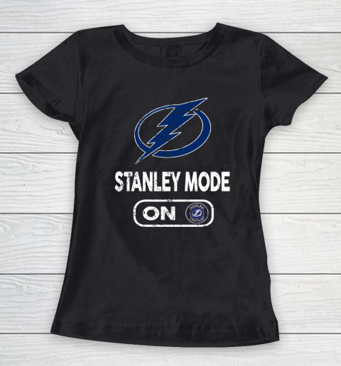 Tampa Bay Lightning Stanley Mode On Women's T-Shirt