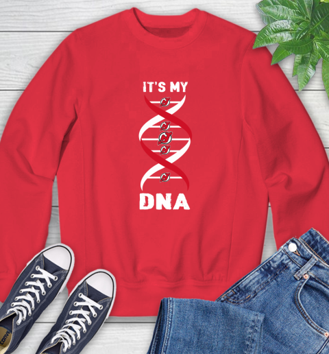 New Jersey Devils NHL Hockey It's My DNA Sports Sweatshirt 10