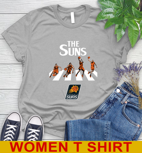 NBA Basketball Phoenix Suns The Beatles Rock Band Shirt Women's T-Shirt 5