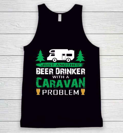Happy Camping Just Another Beer Drinker Funny Tank Top