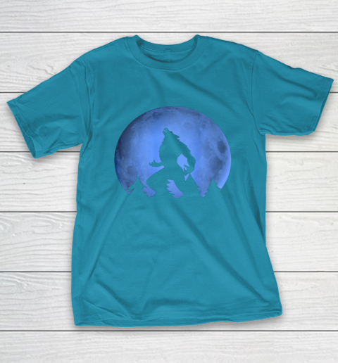Werewolf Blue Moon wolf full moon on Halloween costume 2020 T-Shirt 7