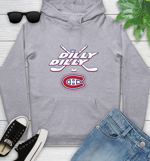 NHL Montreal Canadiens Dilly Dilly Hockey Sports Youth Hoodie 6