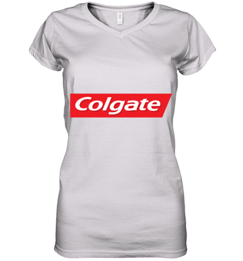 Supreme Colgate Women's V-Neck T-Shirt