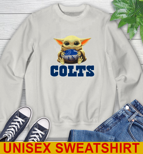 NFL Football Indianapolis Colts Baby Yoda Star Wars Shirt Sweatshirt 13 NFL Football Indianapolis Colts Baby Yoda Star Wars Shirt Sweatshirt - Image 13