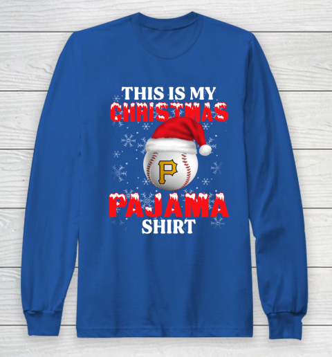 Pittsburgh Pirates This Is My Christmas Pajama Shirt MLB Long Sleeve T-Shirt 6