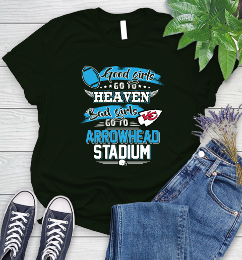 Kansas City Chiefs NFL Bad Girls Go To Arrowhead Stadium Shirt Women's T-Shirt 6