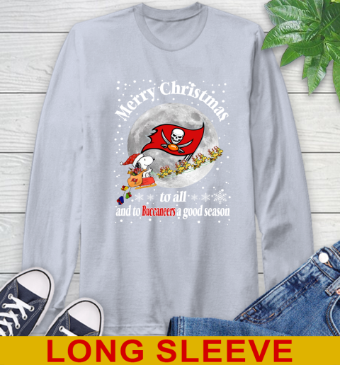 Tampa Bay Buccaneers Merry Christmas To All And To Buccaneers A Good Season NFL Football Sports Long Sleeve T-Shirt 6