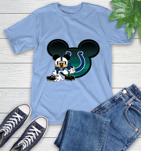 NFL Indianapolis Colts Mickey Mouse Disney Football T Shirt T-Shirt 11