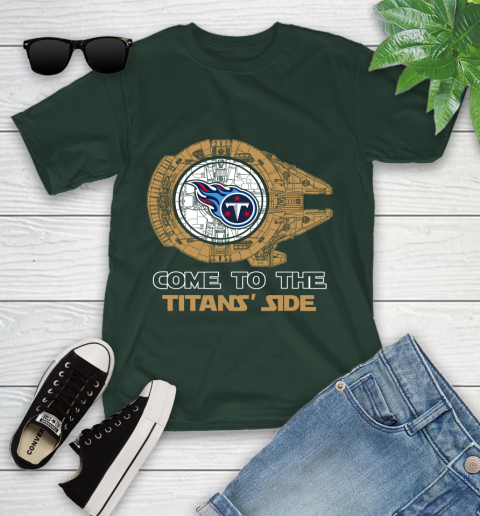 NFL Come To The Tennessee Titans Wars Football Sports Youth T-Shirt 5
