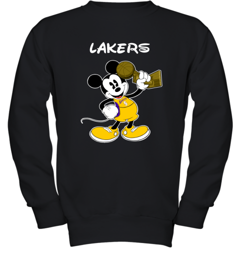 Mickey Los Angeles Lakers Youth Sweatshirt