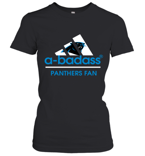 A Badass Carolina Panthers Mashup Adidas NFL Women's T-Shirt