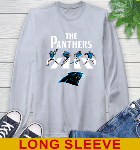 NFL Football Carolina Panthers The Beatles Rock Band Shirt Long Sleeve T-Shirt 6