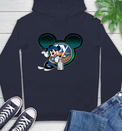 NHL New York Islanders Stanley Cup Mickey Mouse Disney Hockey T Shirt Hoodie 4