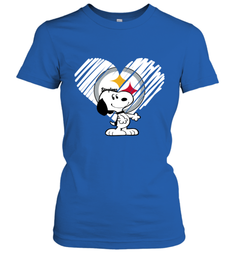 kk3h i love pitburg steelers snoopy in my heart nfl ladies t shirt 20 front royal