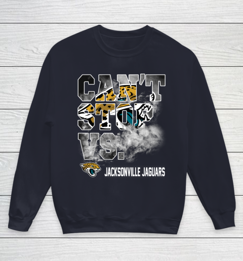 NFL Jacksonville Jaguars Can't Stop Vs Youth Sweatshirt 2