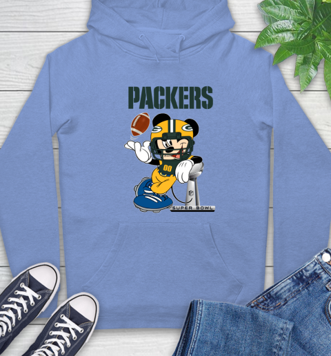 NFL Green Bay Packers Mickey Mouse Disney Super Bowl Football T Shirt Hoodie 11