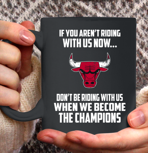 NBA Chicago Bulls Basketball We Become The Champions Ceramic Mug 11oz