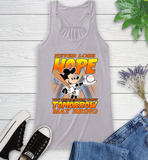 Miami Marlins MLB Baseball Mickey Disney Never Lose Hope Racerback Tank 4