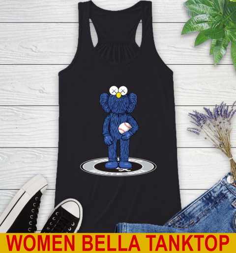MLB Baseball Chicago White Sox Kaws Bff Blue Figure Shirt Racerback Tank 2