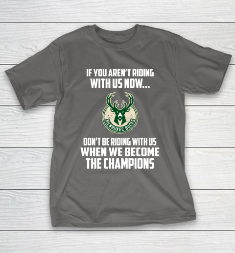 NBA Milwaukee Bucks Basketball We Become The Champions T-Shirt 8