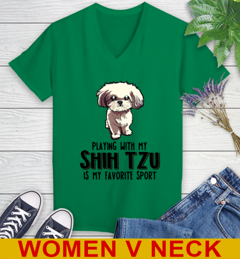 Playing with my shih tzu is my favorite sport 63