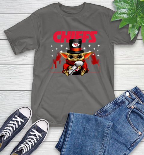 Super Bowl Baby Yoda Loves The Kansas City Chiefs Star Wars NFL Shirts 11